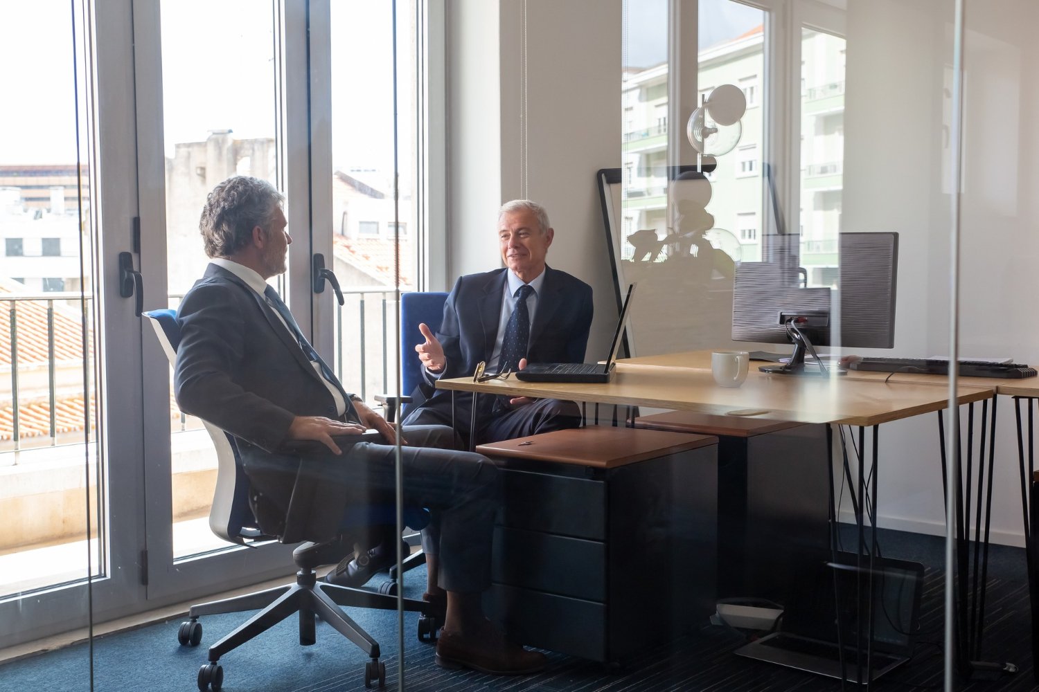 Modern office of a personal injury attorney